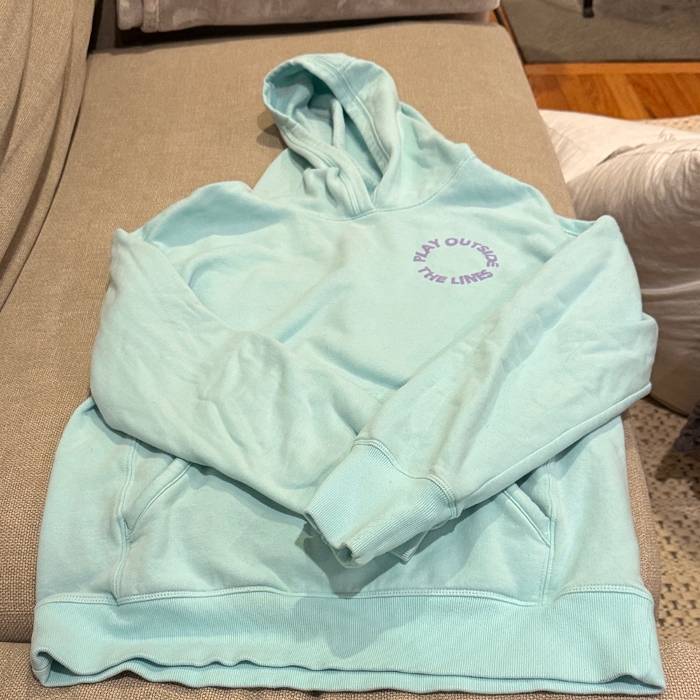 Athleta Girl Light Blue Hoodie